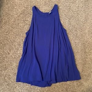 2/$10 Old Navy Royal Blue High Neck Tank